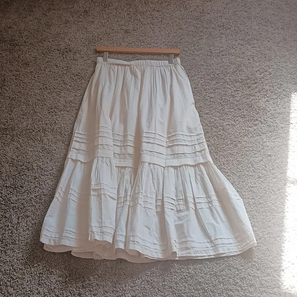Christy Dawn Gabrielle Skirt in Pearl - Picture 2 of 4